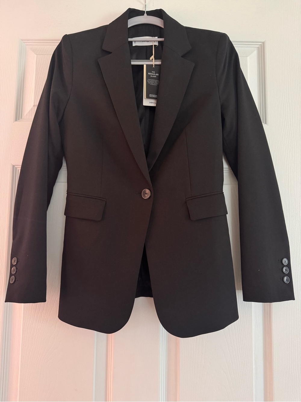 Mango Black Blazer NWT
